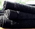 Полотенце махровое "Blanc des Vosges" UNI ANTHRACITE (темно-серый), 40х60