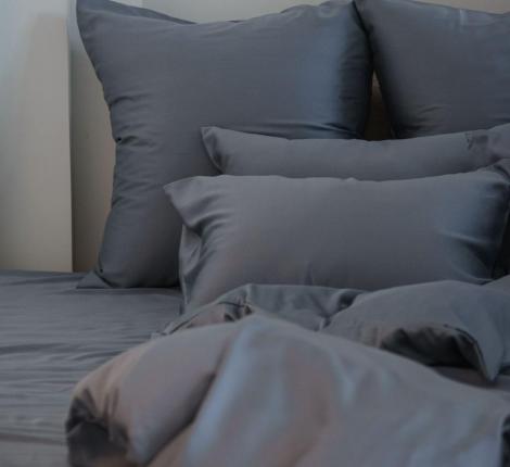 Простыня "GREY BRILLIANT GRASS" Тенсел, 180х240