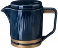 Чайник с металлическим ситом "HERBAL", 1000 мл (синий)