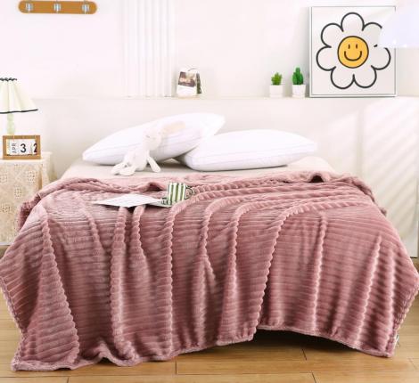 Плед "Cristelle" Stripe premium CST2022-08 Фланель, 200x220