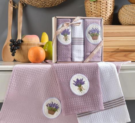 Салфетки вафельные "METEOR"  40*60 (3 шт.) APLIKA LAVANTA