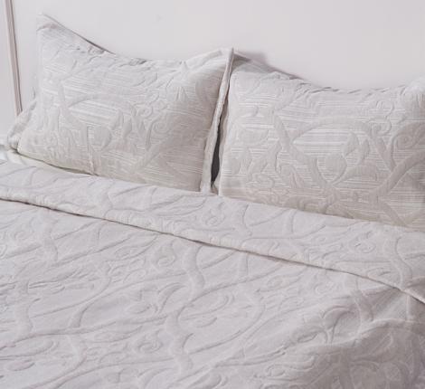 Покрывало "KARTEKS" AYCAN (кремовый), 240х260