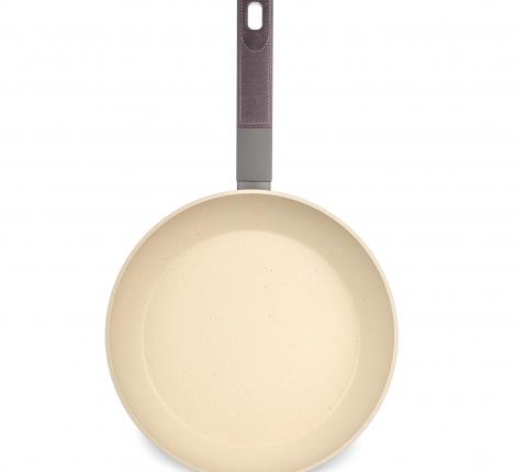 Сковорода "AGNESS" 902-102 с антипригарным покрытием PFLUON MARBLE, диаметр 26 см