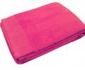 Полотенце махровое "Blanc des Vosges" UNI FUCHSIA (ярко-розовый), 100х150