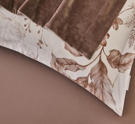 Постельное белье с одеялом "Sofi de Marko" Ренато №32 Велюр/Сатин, Евро