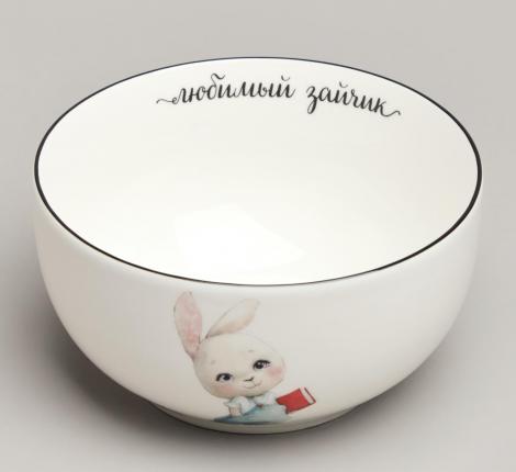 Набор детской посуды "МОЙ ЗАЙЧИК", 3 предмета