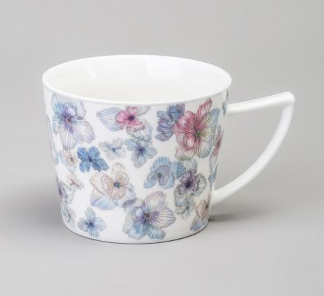 Чайный набор "BLOSSOM" 165-590 на 6 персон, 12 предметов (250 мл)