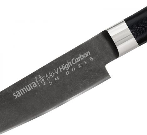 Нож кухонный "Samura Mo-V Stonewash" универсальный 150 мм, G-10