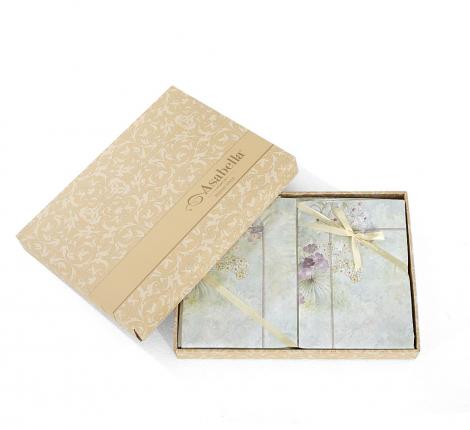 Постельное белье "Asabella" 2344-7 Сатин, Семейный