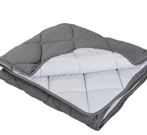 Одеяло легкое "FLUFFY DREAM" 140х205, Грейс-Графит