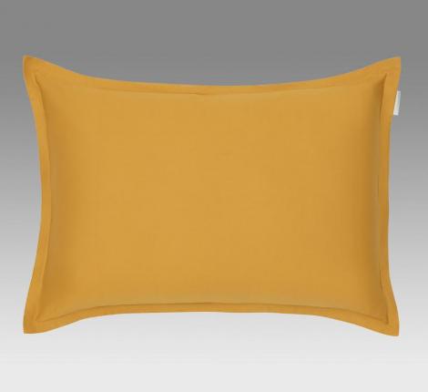 Наволочка "Sofi de Marko" Мармис (горчичная) Сатин, 50х70