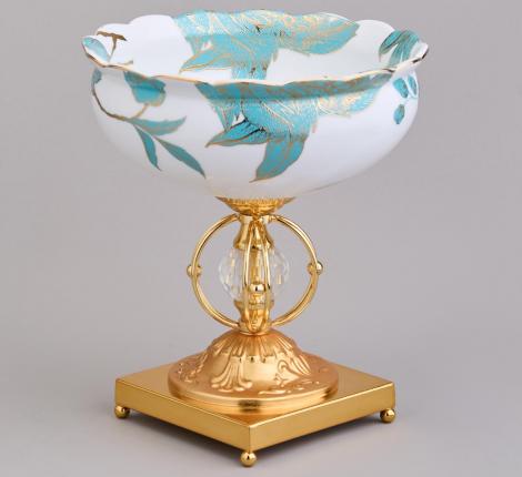 Фруктовница на ножке "Lefard" 46-1385, 20*20*22,5 см