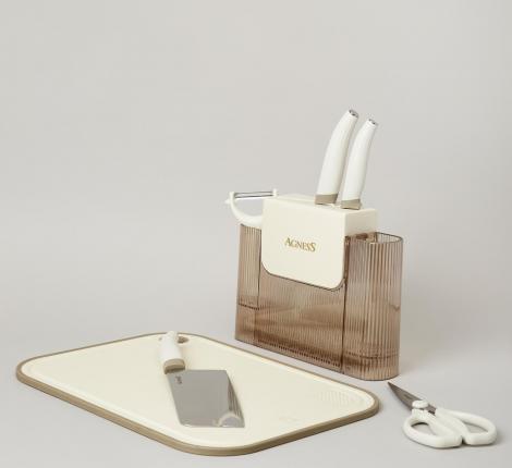 НАБОР КУХОННЫХ ПРЕДМЕТОВ 7ШТ ЦВЕТ АЙВОРИ