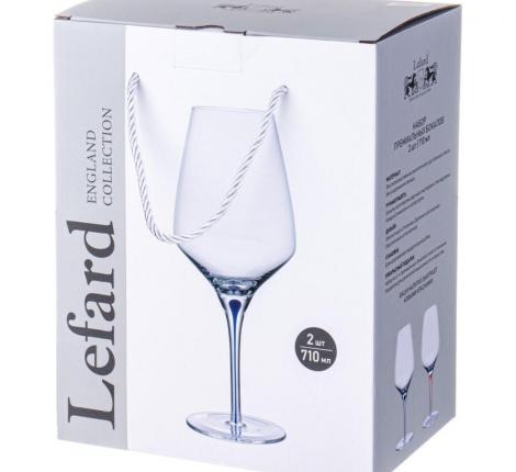 Набор бокалов для вина 2 штуки "ACCENT" RED, 710 мл