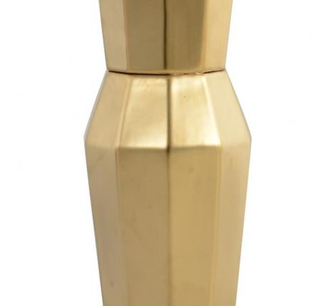 Ваза с крышкой средняя "CAIRO" (золотой) керамика, высота 37 см