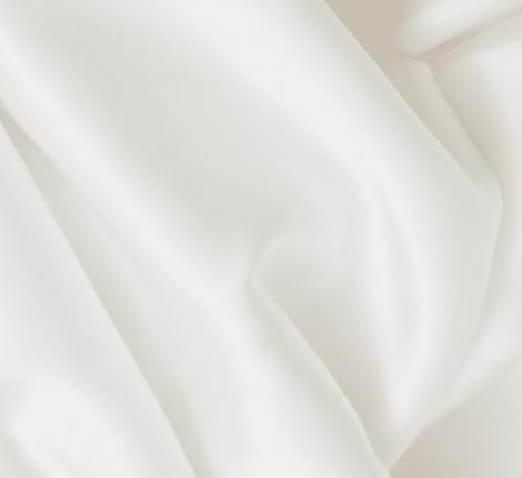 Постельное белье "CREAMY WHITE GRASS" Шёлк, Евро