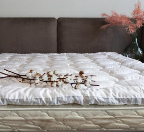 Наматрасник - топпер "TOPPER COTTON GRASS" всесезонный, 140х200