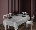 Скатерть "DO&CO" броде жаккард 160х220 VIYANA, серый