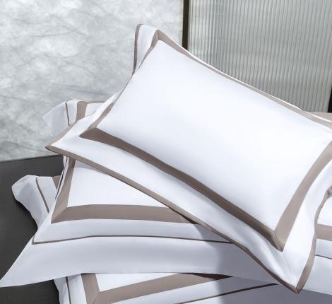 Постельное белье "Asabella" 2333-6 Сатин ДеЛюкс, Евро