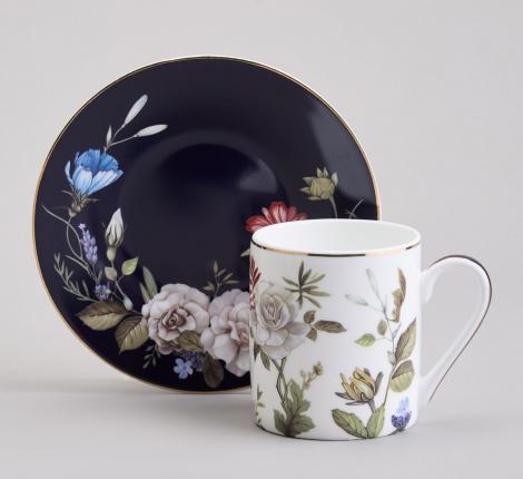 Кофейный набор "BELLE" 86-2549-1 на 2 персоны, 4 предмета (100 мл)