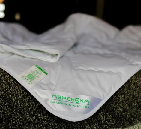 Одеяло лёгкое Лежебока "БАМБУК и ХЛОПОК", 140х205