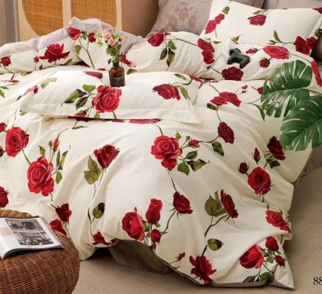 Постельное белье "Cleo" Satin de Luxe 41/883-SK Сатин, Семейный