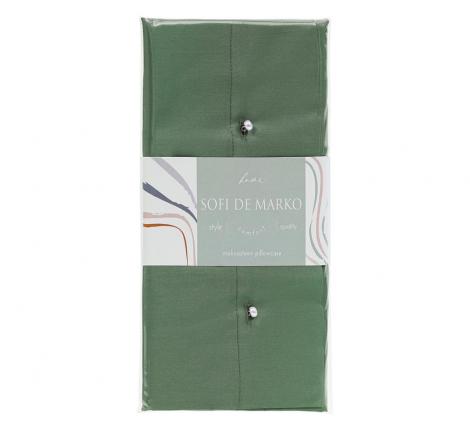 Наволочка "Sofi de Marko" Premium Mako (тёмно-зеленый), 50х70