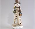 Статуэтка с LED-подсветкой "СНЕГОВИК", 12,5*12*33,7 см