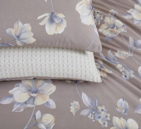 Постельное белье "Kazanov.A." Саманта (капучино) Сатин, 1,5 спальный