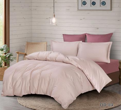 Постельное белье "Valtery" OD-84 Страйп Сатин, Семейный