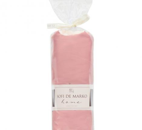 Простыня на резинке "Sofi de Marko" Мармис (пепел роза) Сатин, 200х200х30