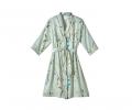 Халат короткий "Blanc des Vosges" BRINDILLE TILLEUL сатин, S