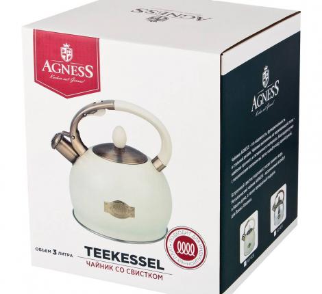 Чайник со свистком "МОНБЛАН" 937-831, 3,0 л