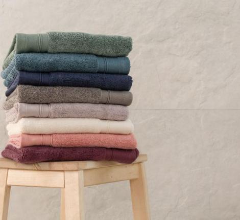 Комплект махровых полотенец "GREY BALANCE GRASS", 40х70+70х140