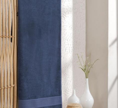 Полотенце бамбуковое "DO&CO" 90х150 (1/1 ) AQUA, синий