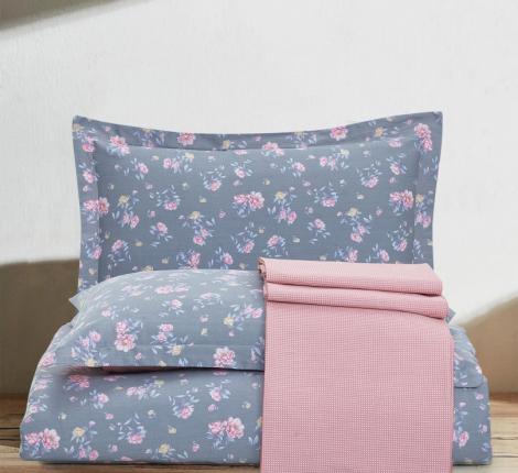 Постельное бельё "KARTEKS" Сатин печатный КВ-592, Евро