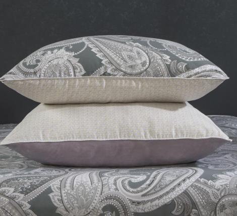 Постельное белье с одеялом "Kazanov.A." Тейра (жемчужная лаванда) Велюр/Egypt Cotton, Евро