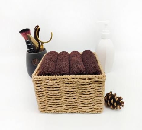 Набор махровых салфеток "Sofi de Marko" Джоди 30х30(4шт), шоколадный