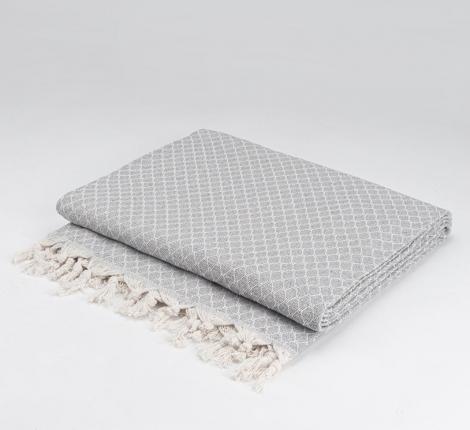 Покрывало "NAZBONC" (GREY) серый, 200х220