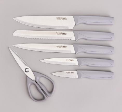 Набор ножей "AGNESS" 911-783, 7 предметов
