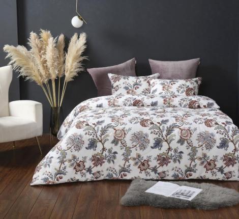 Постельное белье с одеялом "Kazanov.A." Бьянка (роза антика) Велюр/Egypt Cotton, Семейный