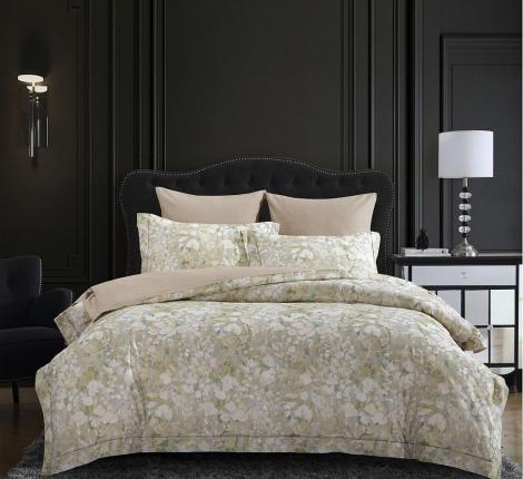 Постельное белье "Asabella" 2285-6 Фланель, Евро