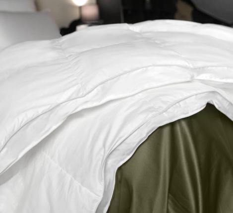 Одеяло пуховое тёплое "Primavelle" Perla Premium, 140х205 с бортиком