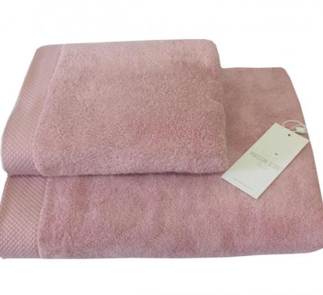 Полотенце махровое  Maison D'or "ARTEMİS" 85х150, пыльная роза