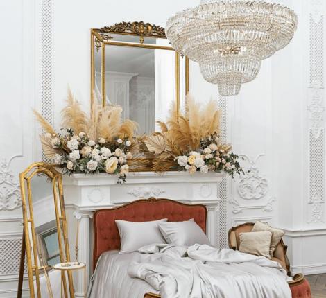 Наволочка "SILVERY GREY GRASS" Шёлк, 50х70 (1шт.)