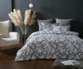 Постельное белье с одеялом "Kazanov.A." Зара (графит жемчуг) Велюр/Egypt Cotton, Евро