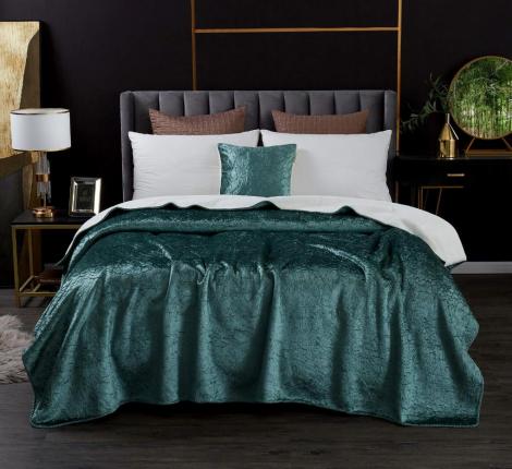 Плед "Sofi de Marko" Ундина (малахит) Бархат, 220х240