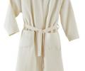 Халат вафельный "Blanc des Vosges" WAFFLE CRAIE (экрю), S