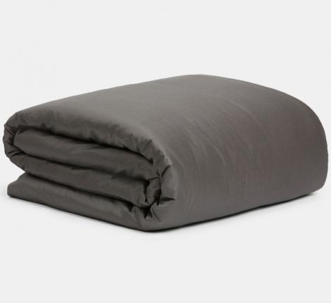 Постельное белье "GRAPHITE ALLURE GRASS" 391805070 Мако-Сатин, Евро