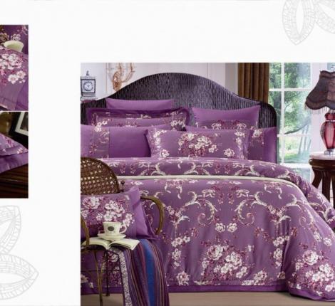 Постельное белье Famille SDS-43 Сатин, Евро